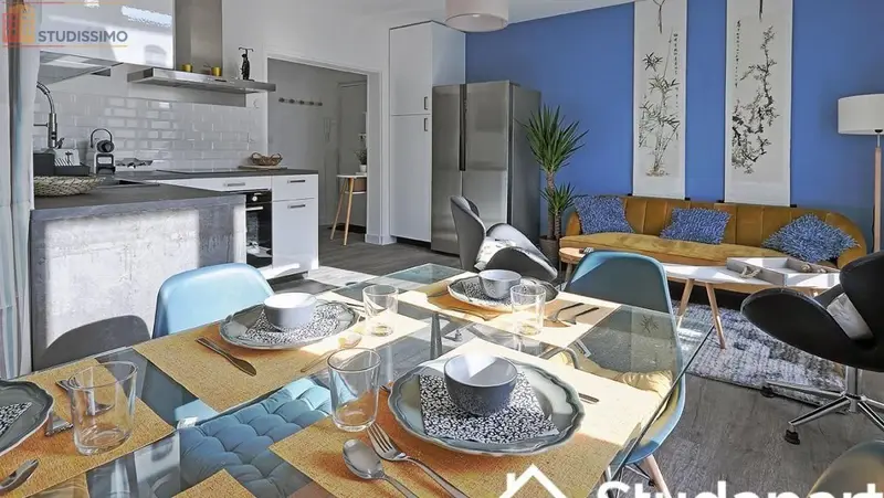 Studio meublé 10m² Nantes 44300 - Meublé, 1er étage - Photo 9