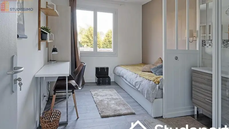 Studio meublé 10m² Nantes 44300 - Meublé, 1er étage - Photo 2