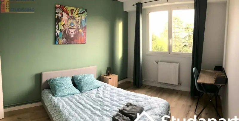 Studio meublé 12m² Orléans - Meublé, DPE D - Photo 2