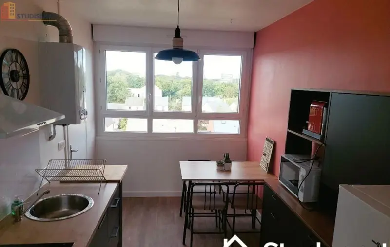Studio meublé 12m² Saint-Herblain - Lumineux, 3e étage - Photo 19