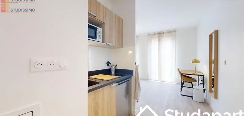 Studio 28m² Nantes 44200 - Lumineux, DPE A - Photo 3