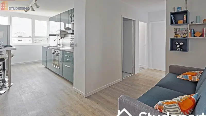 Studio 10m² Orvault 44700 - Meublé, 9e étage - Photo 35