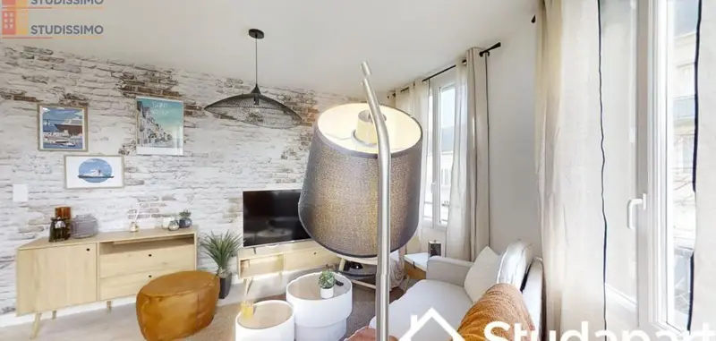 Studio meublé 12m² Saint-Nazaire - Meublé, DPE A - Photo 23