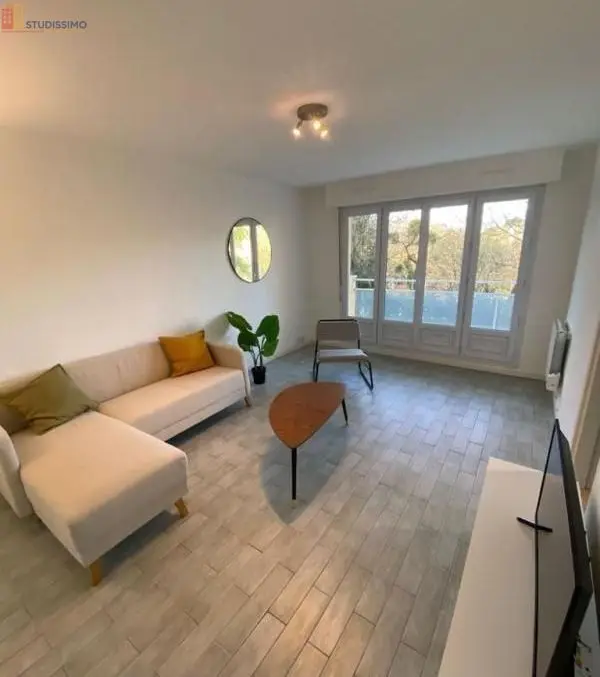 Studio meublé 10m² Nantes 44300 - Meublé, DPE D - Photo 3