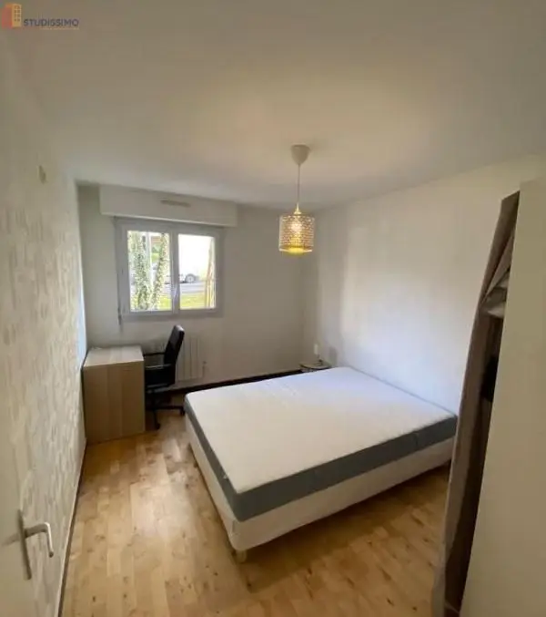Studio meublé 10m² Nantes 44300 - Meublé, DPE D - Photo 1