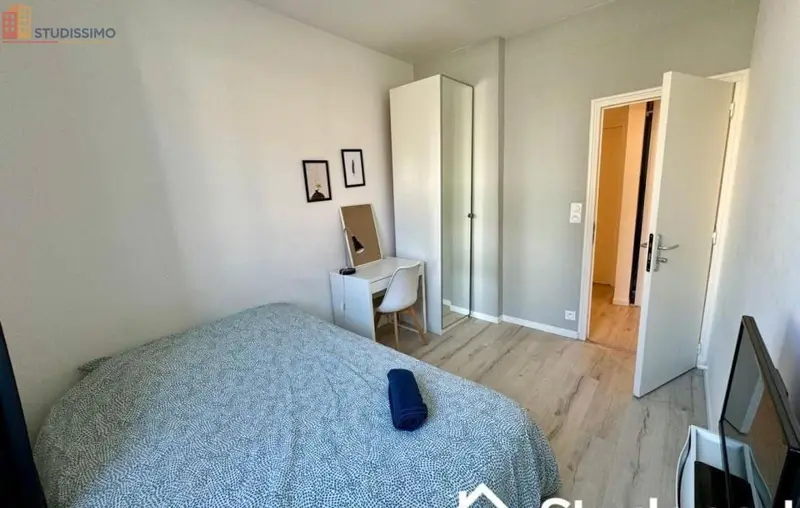 Studio meublé 10m² Nantes 44200 - Meublé, DPE D - Photo 9