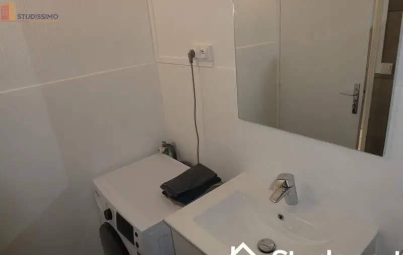 Studio meublé 12m² Nantes 44300 - Meublé, DPE B - Photo 2