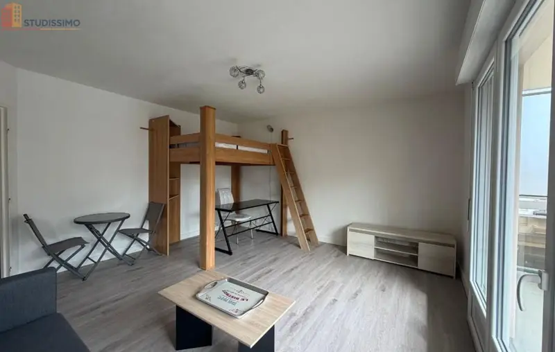 Studio meublé 41m² Orléans centre - Lumineux, dernier étage - Photo 9