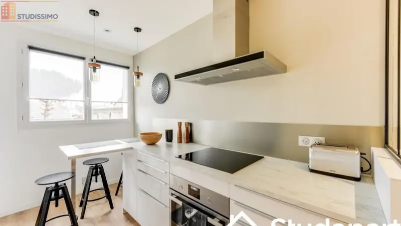 Studio meublé 15m² Nantes 44300 - Meublé, 1er étage - Photo 3