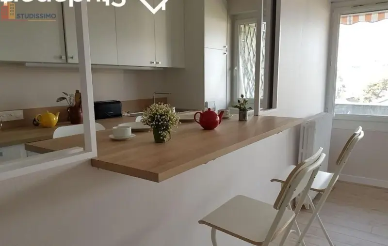 Studio meublé 11m² Nantes 44100 - Meublé, lumineux - Photo 3