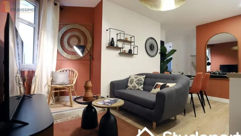 Studio meublé 11m² Nantes 44200 - Lumineux - Photo 14