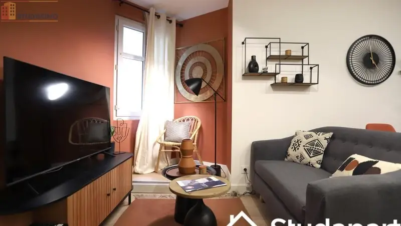 Studio meublé 11m² Nantes 44200 - Lumineux - Photo 21