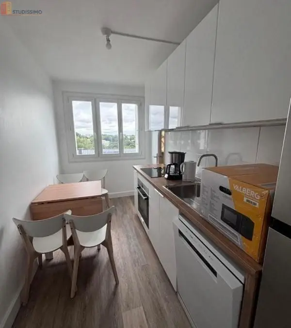 Studio meublé 11m² Nantes 44300 - Étage élevé, lumineux - Photo 5