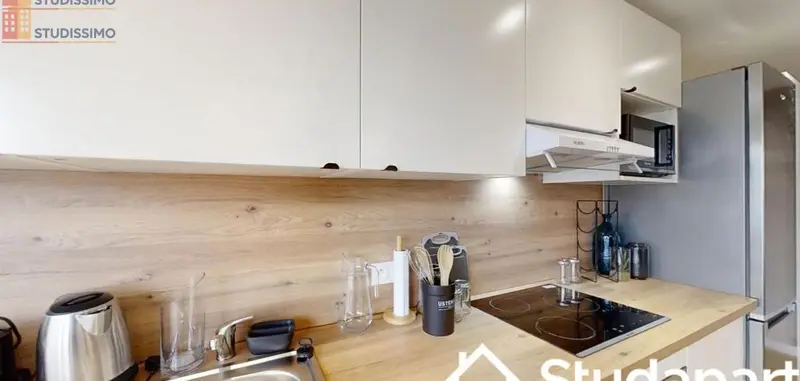 Studio meublé 28m² Nantes centre - Lumineux, DPE A - Photo 13