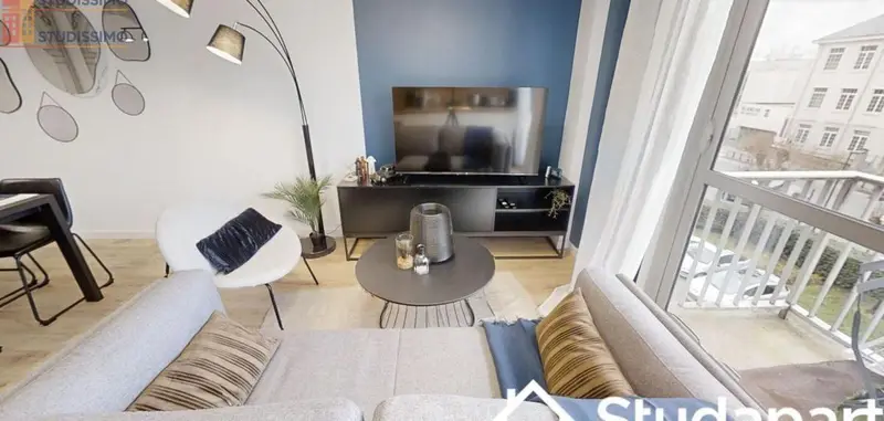 Studio meublé 28m² Nantes centre - Lumineux, DPE A - Photo 3