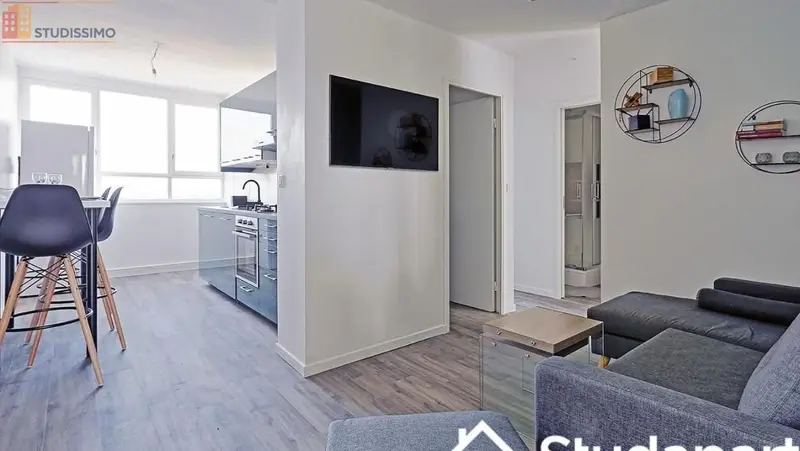 Studio meublé 11m² Orvault - Étage élevé, lumineux - Photo 21