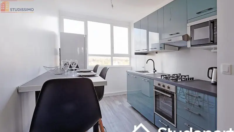Studio meublé 11m² Orvault - Étage élevé, lumineux - Photo 11