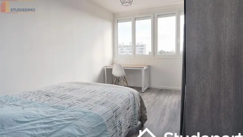 Studio meublé 11m² Orvault - Étage élevé, lumineux - Photo 3