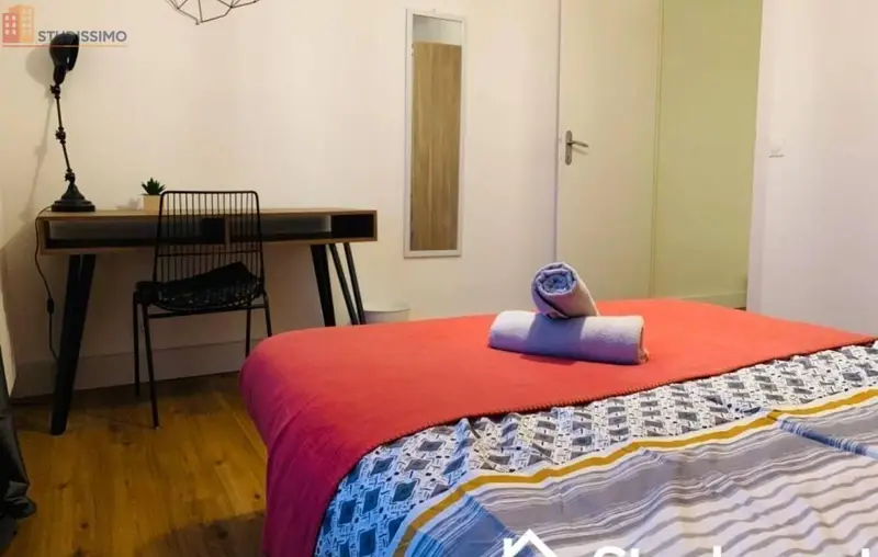 Studio meublé 12m² Saint-Herblain - Calme, lumineux - Photo 2