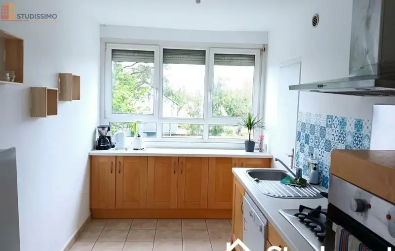 Studio meublé 11m² Saint-Herblain - Meublé, DPE D - Photo 13