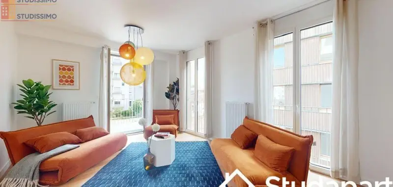 Studio meublé 14m² Nantes 44200 - Meublé, étage 2 - Photo 3