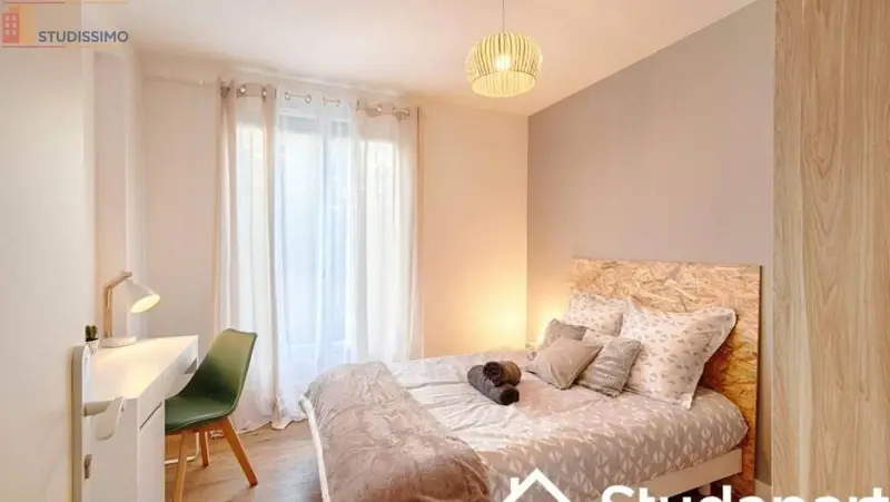 Studio meublé 12m² Orvault - Meublé, DPE A - Photo 7