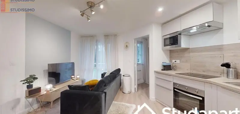 Studio meublé 11m² Nantes 44100 - Meublé, DPE A - Photo 6