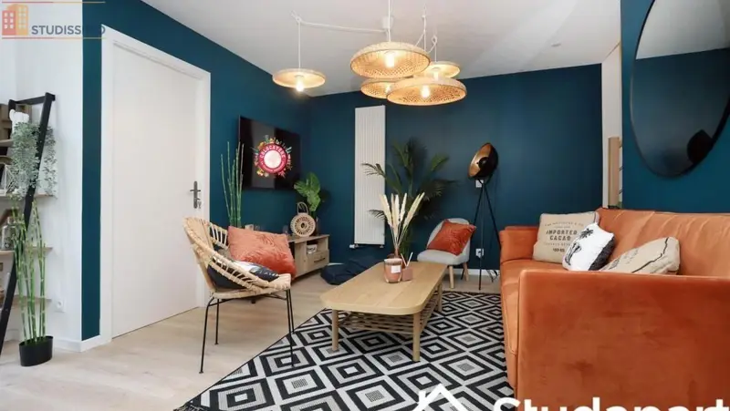 Studio meublé 10m² Nantes 44300 - Meublé, DPE A - Photo 13
