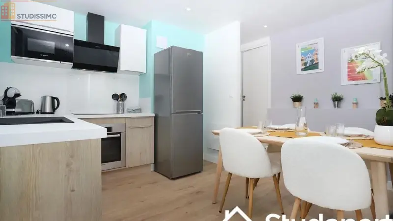 Studio meublé 10m² Nantes 44000 - Meublé, DPE A - Photo 6