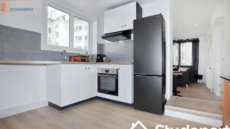 Studio meublé 12m² Nantes 44100 - Meublé, DPE A - Photo 14