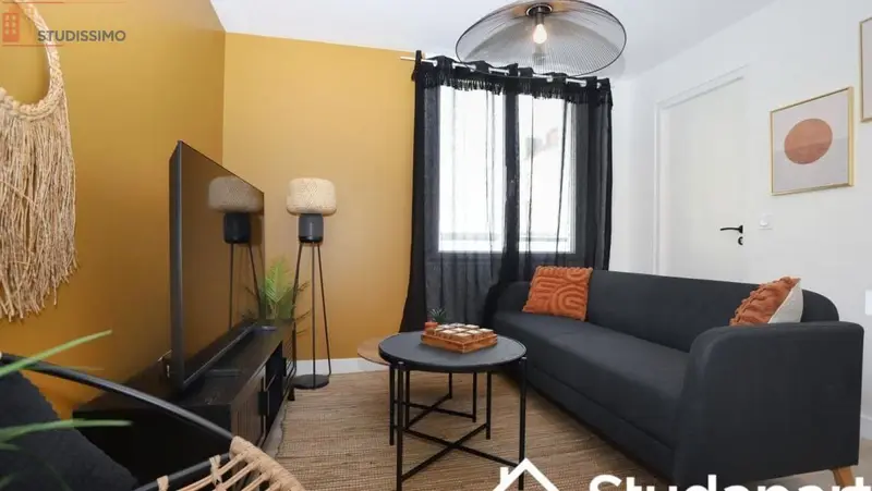 Studio meublé 12m² Nantes 44100 - Meublé, DPE A - Photo 4