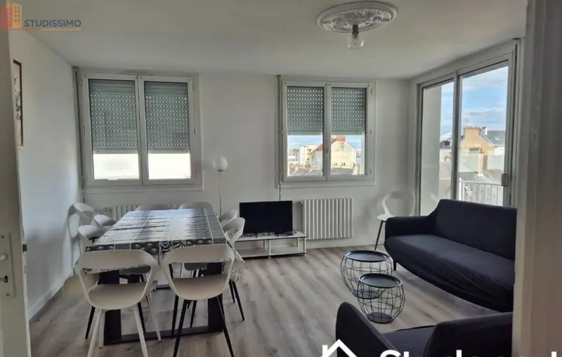 Studio meublé 13m² Saint-Nazaire - Meublé, 2e étage - Photo 13