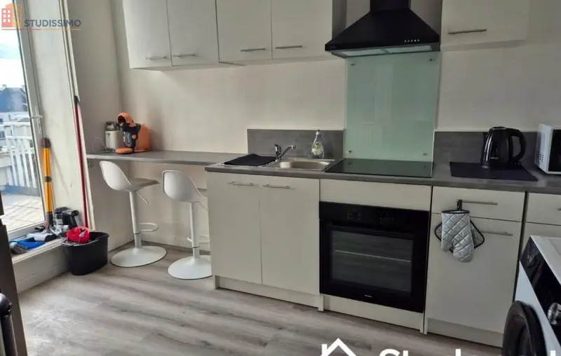 Studio meublé 13m² Saint-Nazaire - Meublé, 2e étage - Photo 5