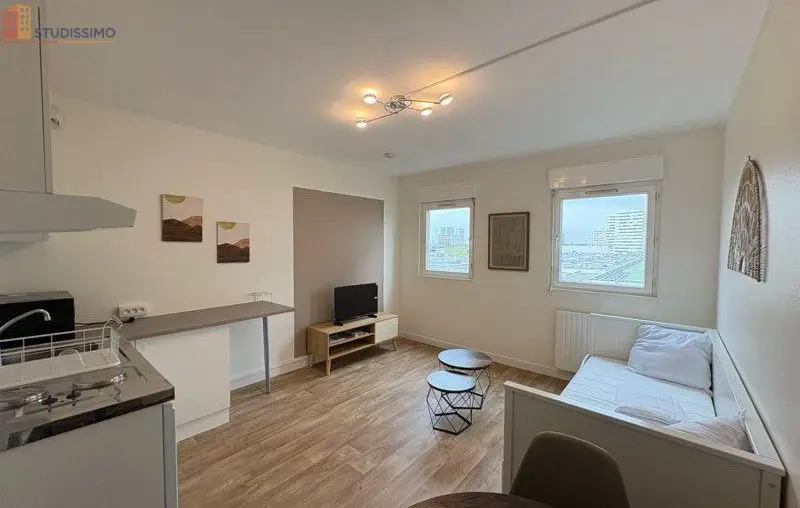 Studio meublé 22m² Nantes 44200 - Rénové, tout inclus - Photo 5