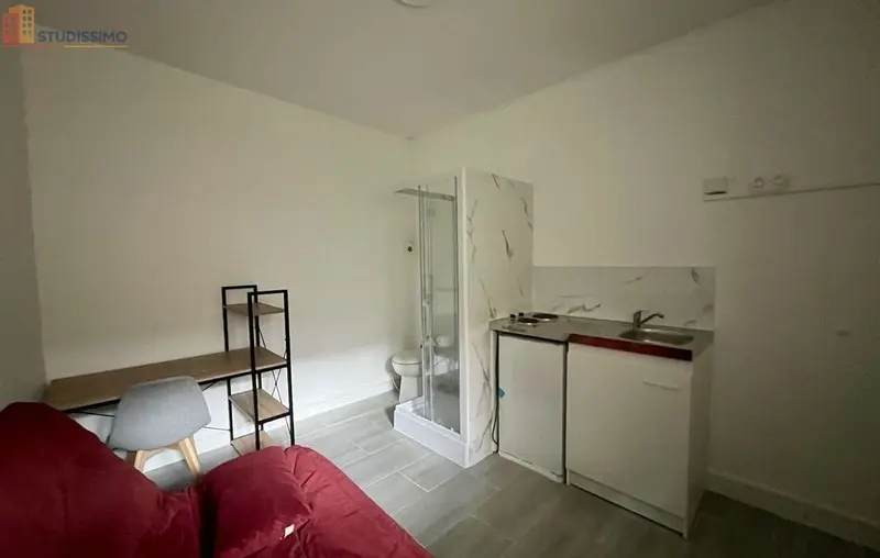 Studio meublé 11m² Orléans - Compact, meublé - Photo 3