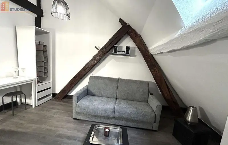 Studio meublé 13m² Mende - Meublé, DPE D - Photo 2