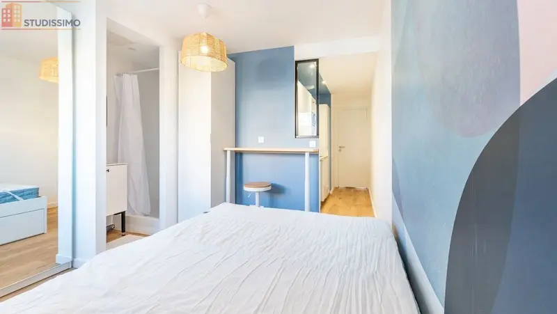 Studio meublé 15m² Saint-Herblain - Rénové, équipé - Photo 7