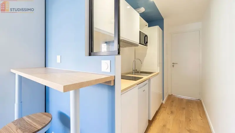 Studio meublé 15m² Saint-Herblain - Rénové, équipé - Photo 1