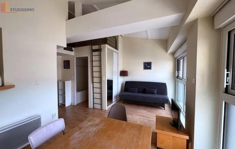 Studio meublé 24m² Nantes centre - Meublé, DPE C - Photo 29