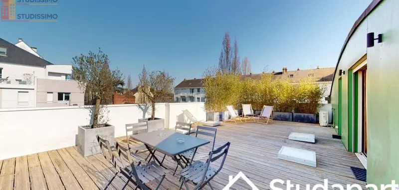 Studio meublé 13m² Nantes centre - Lumineux, 2e étage - Photo 46