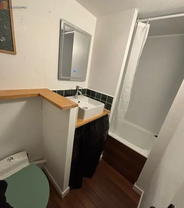 Studio meublé 17m² Nantes centre - Mezzanine, 4e étage - Photo 11