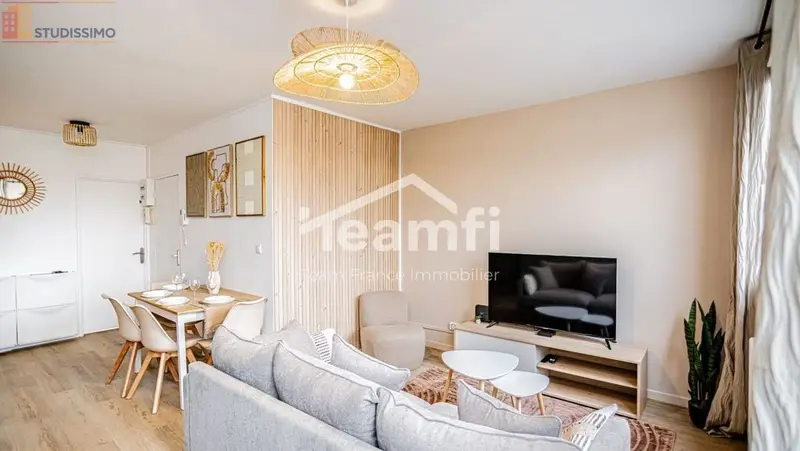 Studio 10m² Fleury-les-Aubrais - Meublé, DPE C - Photo 8