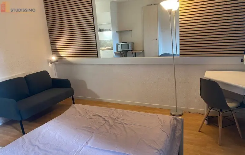 Studio meublé 23m² Carquefou - Meublé, DPE C - Photo 2