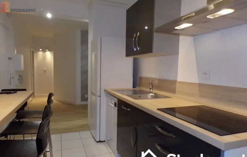 Studio meublé 12m² Nantes 44300 - En étage élevé, lumineux - Photo 32