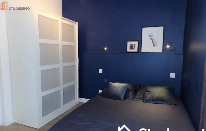 Studio meublé 12m² Nantes 44300 - En étage élevé, lumineux - Photo 11