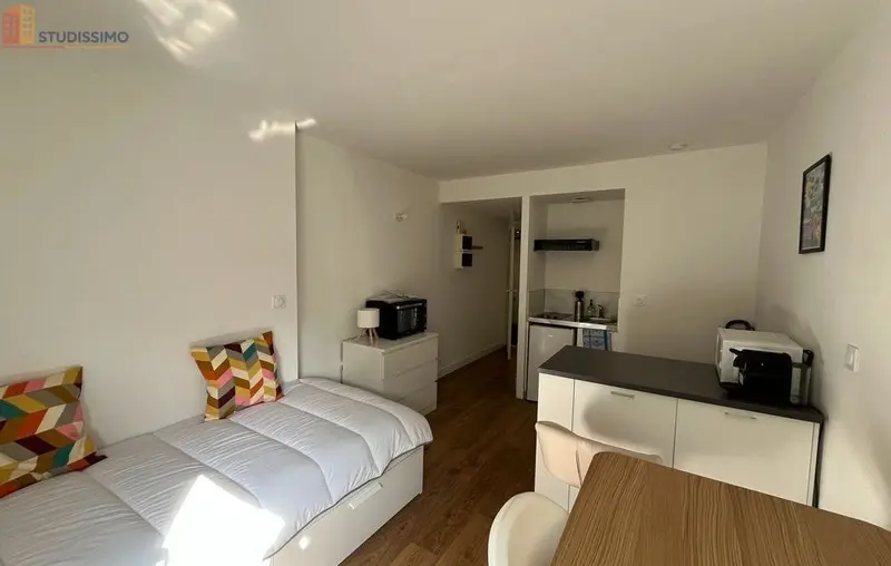 Studio 18m² Nantes 44300 - Cosy, parking, meublé - Photo 4