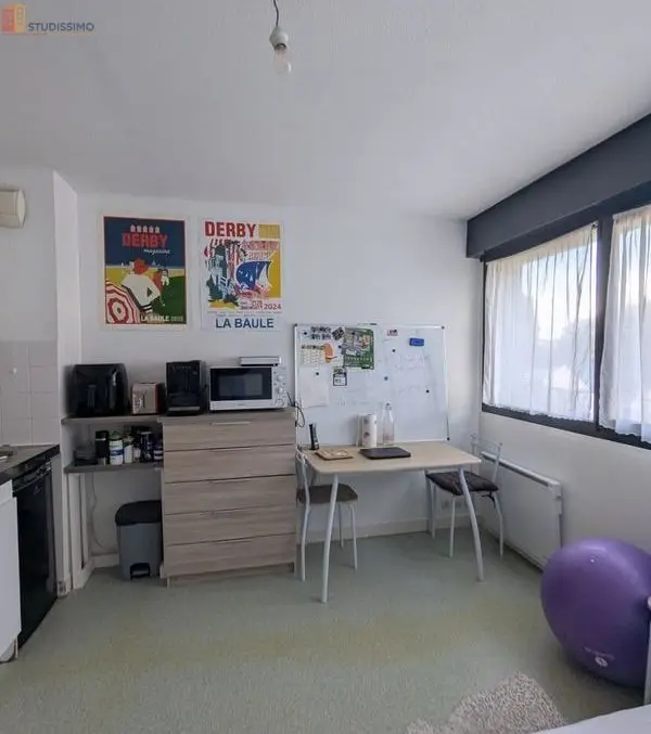 Studio meublé 19m² Nantes centre - Lumineux, calme - Photo 17