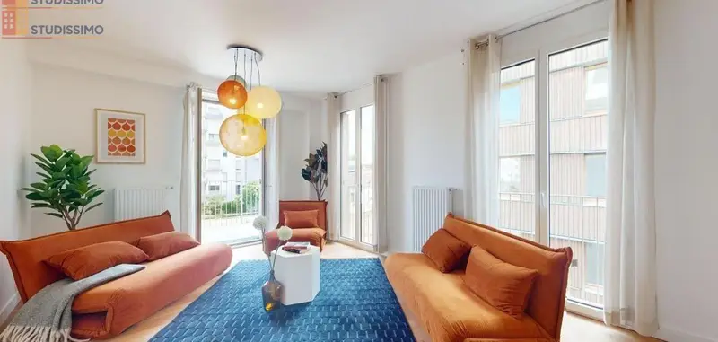 Studio meublé 14m² Nantes 44200 - Lumineux, DPE A - Photo 45