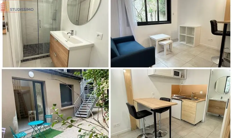 Studio 23m² Nantes centre - Meublé, au calme - Photo 3