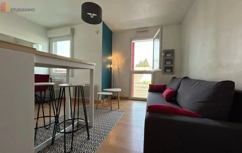 Studio meublé 18m² Nantes 44300 - Proche universités, tramway - Photo 3